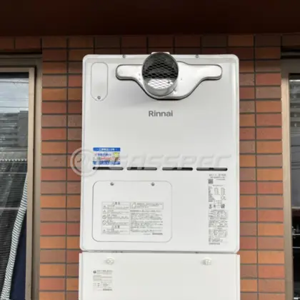 施工後の暖房熱源機（リンナイ RVD-A2400AT2-3(B)）