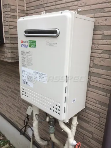 施工後の給湯器（ノーリツ GT-C2052SAWX-2 BL）