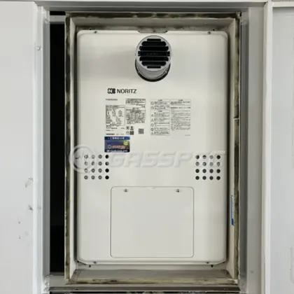 施工後の暖房熱源機（ノーリツ GTH-2454SAW3H-T BL）