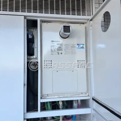 施工後の暖房熱源機（ノーリツ GTH-C2460AW3H-T-1 BL）