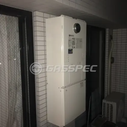 施工後の暖房熱源機（ノーリツ GTH-C2460AW3H-1 BL）