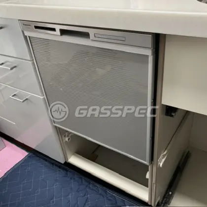 施工後のビルトイン食洗機（パナソニック NP-45MS9S）
