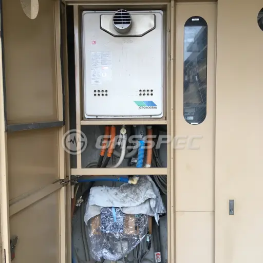 交換前の給湯器（ノーリツ GT-2400SAW-T）
