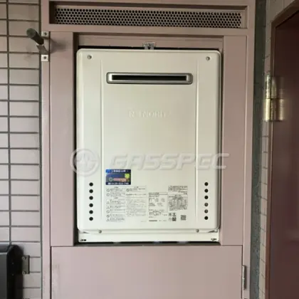 施工後の給湯器（ノーリツ GT-2070SAW BL）