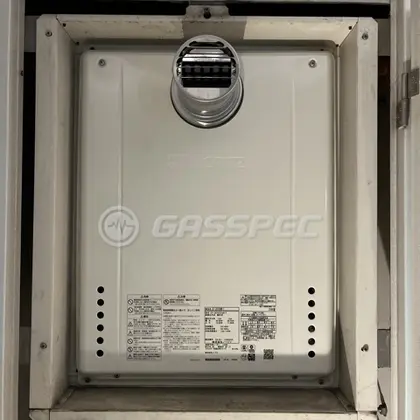 施工後の給湯器（ノーリツ GT-2470AW-T BL）
