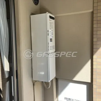 施工後の給湯器（ノーリツ GT-2053SAWX-4 BL）