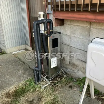 施工後の給湯器（ノーリツ OX-3716YSV）
