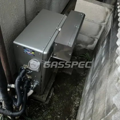 施工後の給湯器（ノーリツ GT-C2072SAR BL）