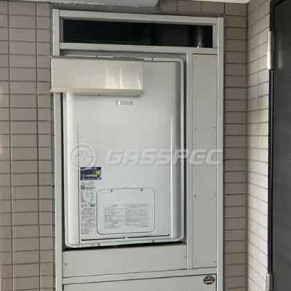 施工後の暖房熱源機（リンナイ RUFH-E2407AH2-3(A)）