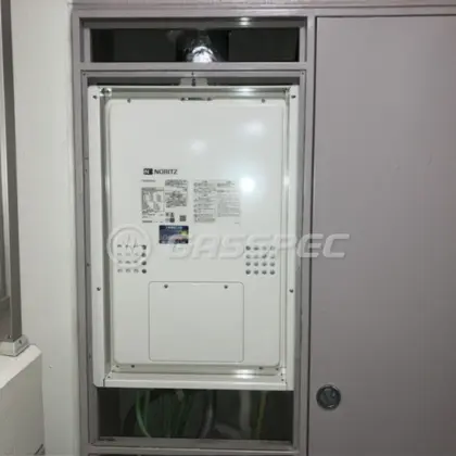 施工後の暖房熱源機（ノーリツ GTH-2454AW3H-H BL）