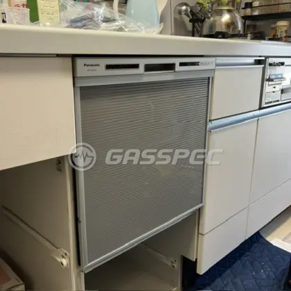 施工後のビルトイン食洗機（パナソニック NP-45VS9S）