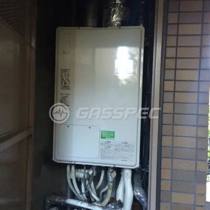 施工後の暖房熱源機（リンナイ RUFH-V2403AFF2-3(B)）