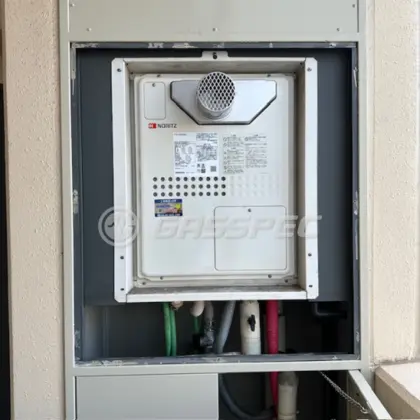 施工後の暖房熱源機（ノーリツ GTH-2445AWX3H-T-1 BL）