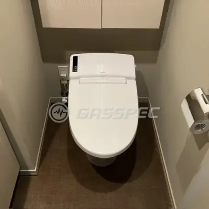 施工後の便座（LIXIL DWV-SB23G#BW1）
