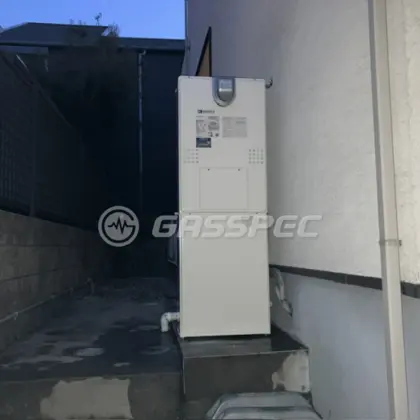 施工後の暖房熱源機（ノーリツ GTH-C2461AW6H-1 BL）
