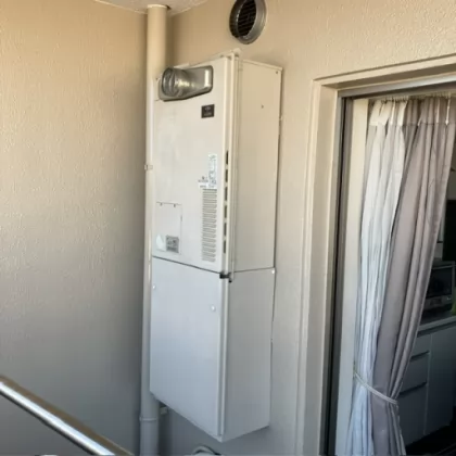 兵庫県宝塚市 交換前の給湯器 ナショナル（松下） AT-4200ARSSW6Q-C