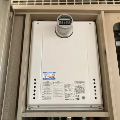 千葉県千葉市中央区 交換後の給湯器 ノーリツ GT-2470SAW-T BL