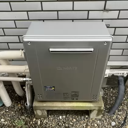 千葉県四街道市 交換後の給湯器 ノーリツ GT-C2472SAR BL