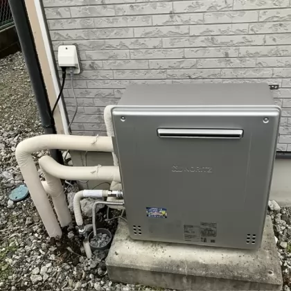 群馬県藤岡市 交換後の給湯器 ノーリツ GT-C2072SAR BL