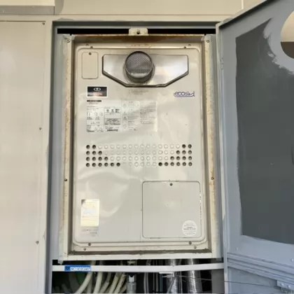 兵庫県神戸市須磨区 交換前の給湯器 ノーリツ GTH-C2436AWX6H-T