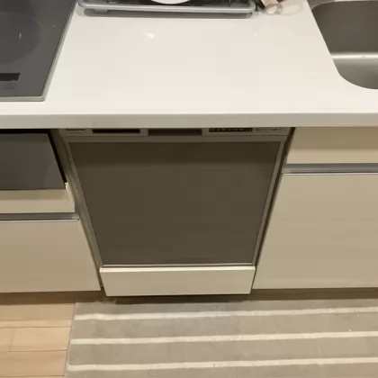 神奈川県横浜市西区 交換後のビルトイン食洗機 パナソニック NP-45RD9S