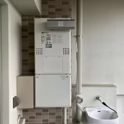 東京都稲城市 交換後の給湯器 ノーリツ GTH-C2460AW3H-L-1 BL