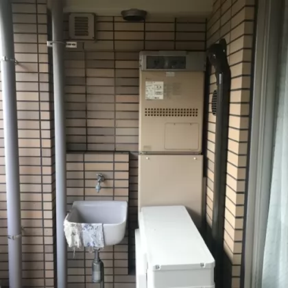 東京都府中市 交換前の給湯器 ノーリツ GTH-2413AWXH