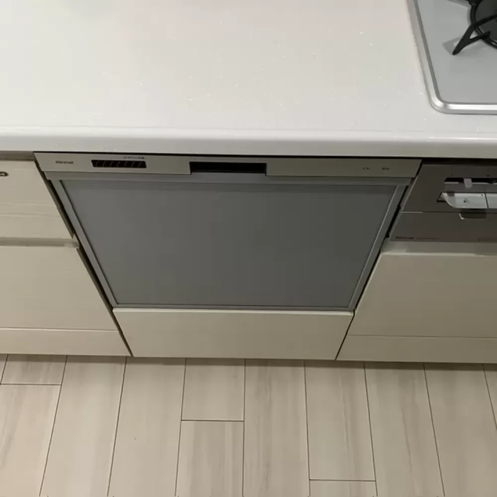 RSW-405AA-SVのビルトイン食洗機工事