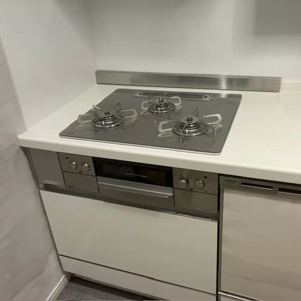 PD-893WT-U60GHのビルトインガスコンロ交換工事