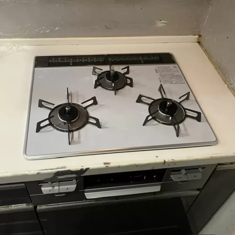 RS31AW36P49R7VWのビルトインガスコンロ交換工事