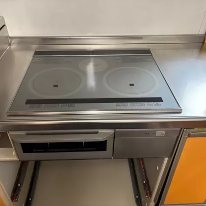 静岡県浜松市中央区 交換後のIHクッキングヒーター パナソニック KZ-W163S