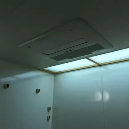 大阪府大阪市福島区 交換後の浴室乾燥機 ノーリツ BDV-4106AUKNC-J3-BL