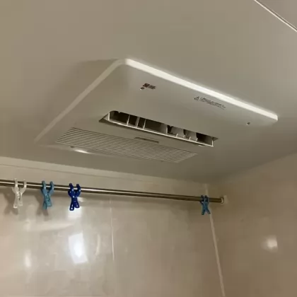 大阪府大阪市西区 交換後の浴室乾燥機 ノーリツ BDV-4106AUKNC-BL
