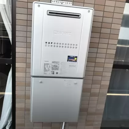 大阪府大阪市西区 交換後の給湯器 ノーリツ GTH-C2459AWD-1 BL