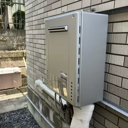 滋賀県大津市 交換後の給湯器 ノーリツ GT-C2472AW BL