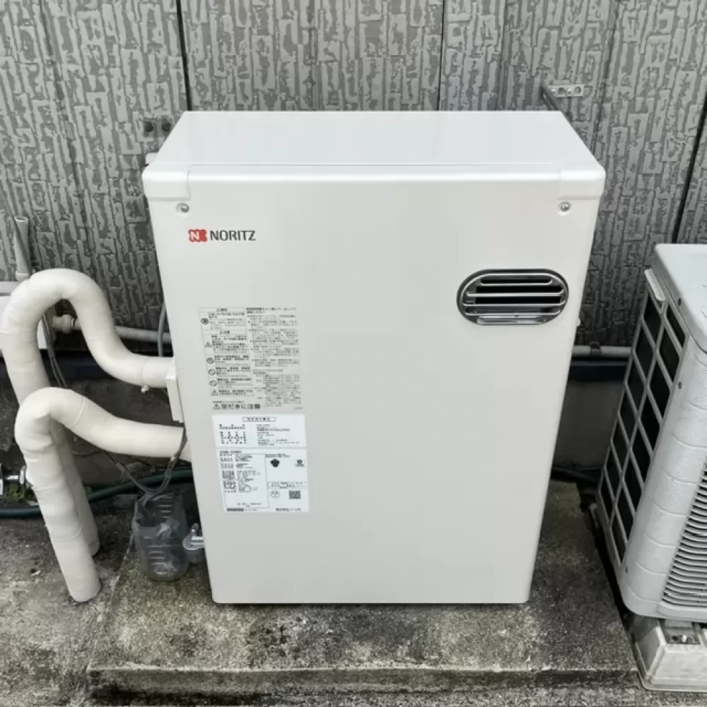 OQB-3706Yの給湯器交換工事