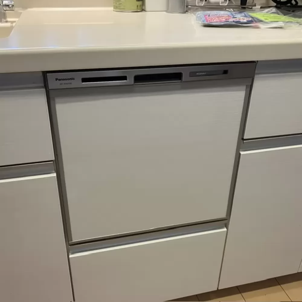 NP-45MS9Sのビルトイン食洗機交換工事