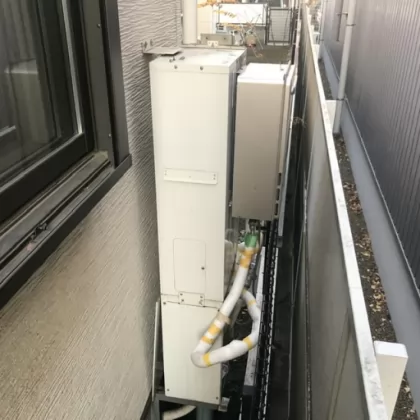 東京都国立市 交換前の給湯器 パーパス GH-S247ZWS