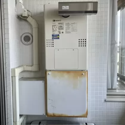 東京都武蔵野市 交換後の給湯器 ノーリツ GTH-2454SAW3H-T BL
