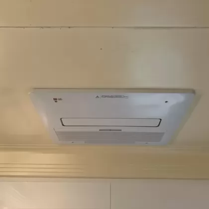 千葉県白井市 交換後の浴室乾燥機 ノーリツ BDV-4106AUKNC-BL