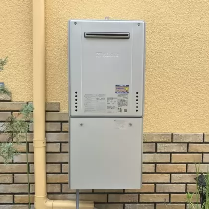 兵庫県宝塚市 交換後の給湯器 ノーリツ GT-C2472SAW BL