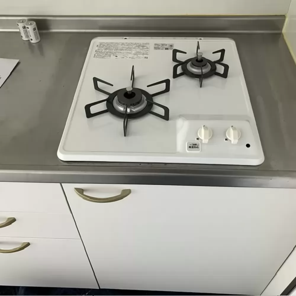 N2C25KSのビルトインガスコンロ交換工事