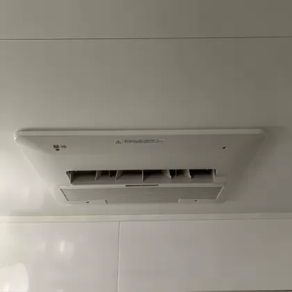 大阪府堺市南区 交換後の浴室乾燥機 ノーリツ BDV-4106AUKNC-J3-BL