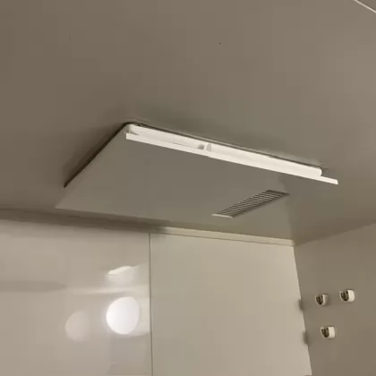 千葉県野田市 交換後の浴室乾燥機 三菱 V-141BZ5