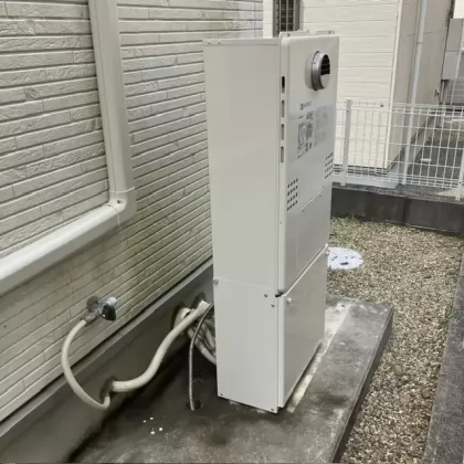 兵庫県三田市 交換後の給湯器 ノーリツ GTH-C2461AW6H-1 BL