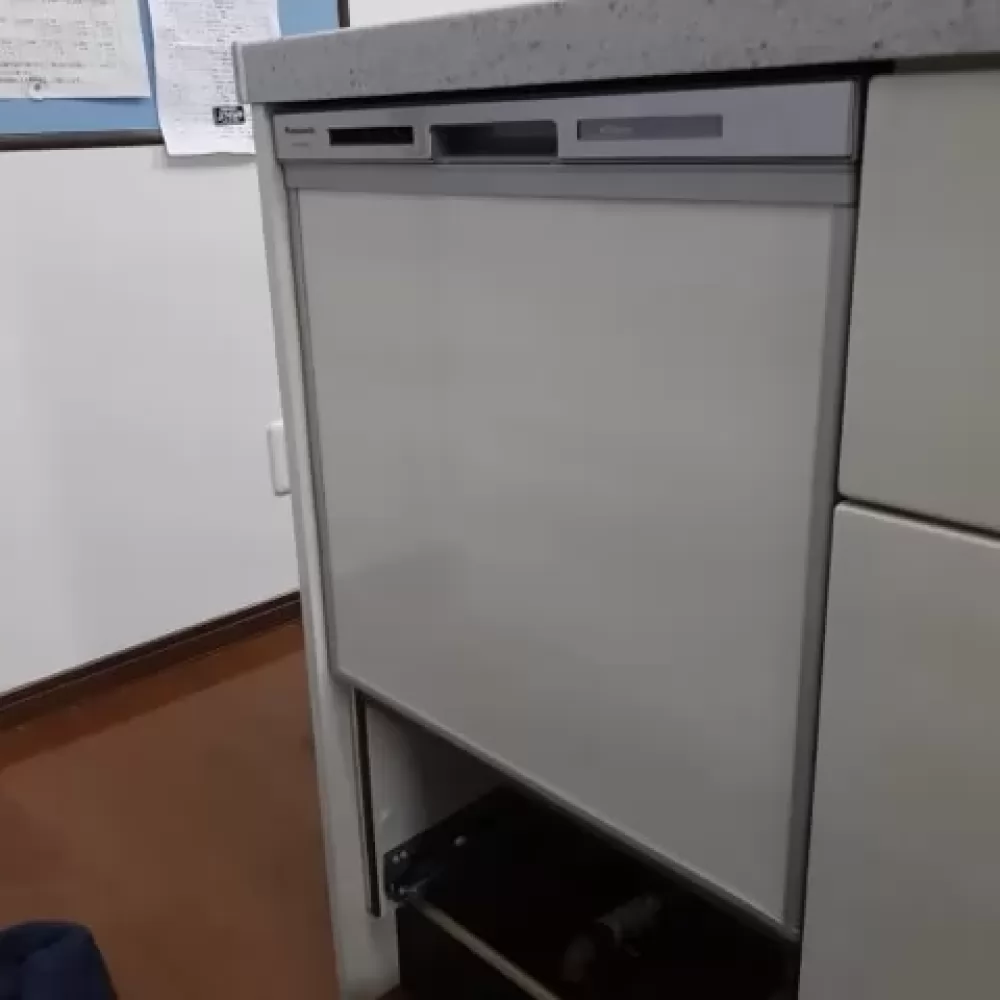 NP-45MS9Sのビルトイン食洗機交換工事