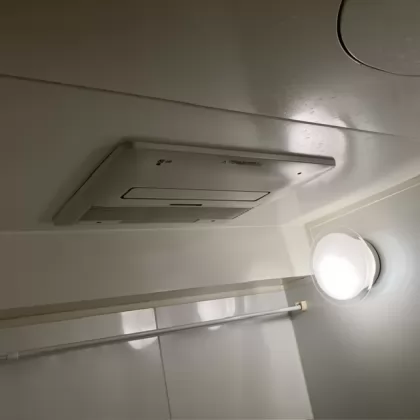 東京都江戸川区 交換後の浴室乾燥機 ノーリツ BDV-4106AUKNC-J2-BL