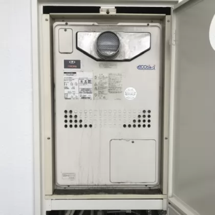 大阪府堺市西区 交換前の給湯器 ノーリツ GTH-C2437SAWX6H-T