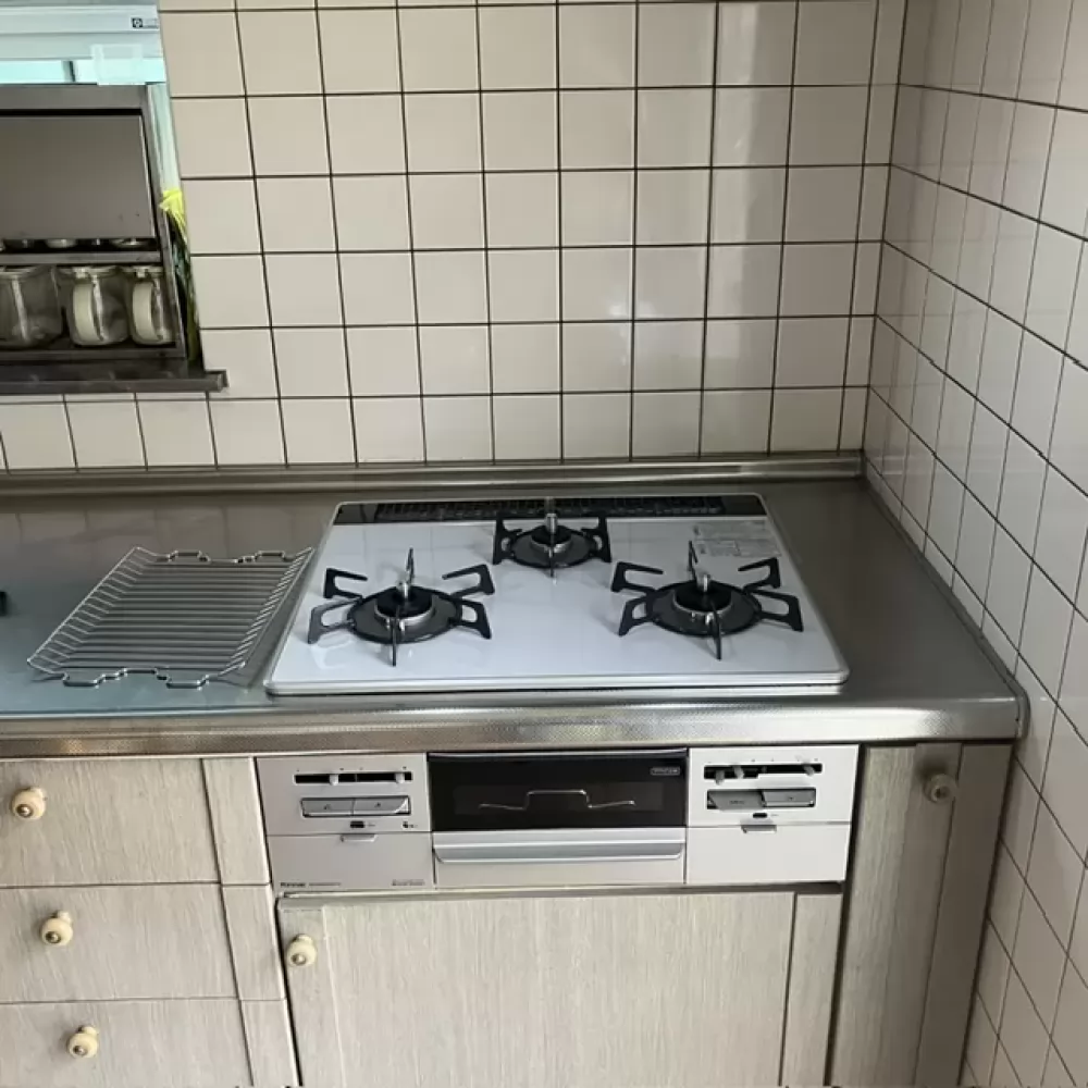 RS31AW36P49R7VWのビルトインガスコンロ交換工事