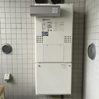 東京都武蔵野市 交換後の給湯器 ノーリツ GTH-C2460SAW3H-1 BL